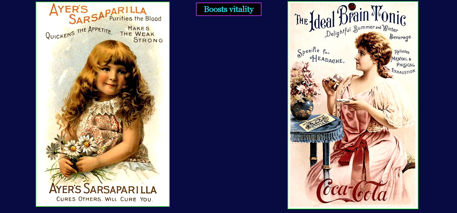 Vitality Ads, 1890